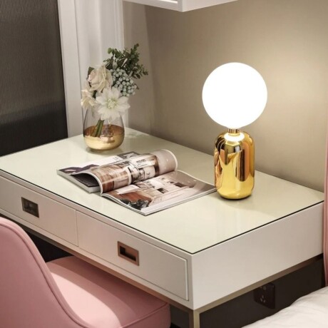 LUMINARIA DE MESA PEARL Negro - UNICO