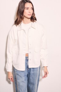 Sobrecamisa Bordada Nácar