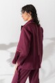 BLAZER CIPRA SHORT LINEN Uva