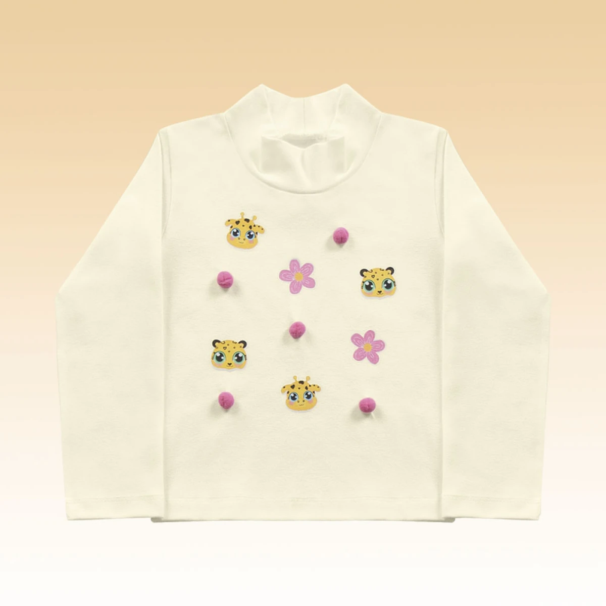 Remera niña algodón 