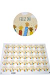 Stickers feliz dia plancha DISEÑO 18