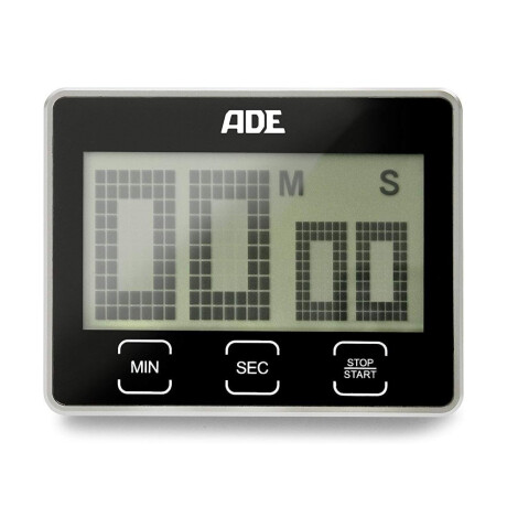 Timer Digital de Cocina Negro ADE Timer Digital de Cocina Negro ADE