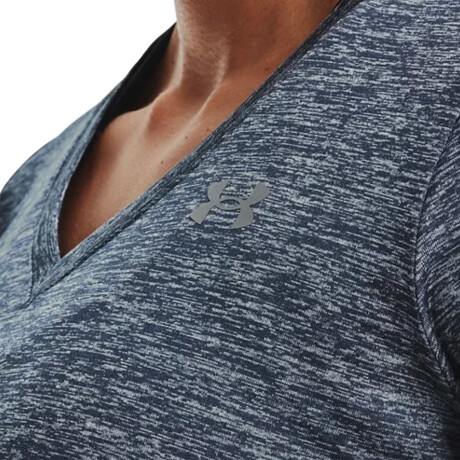 REMERA UNDER ARMOUR TECH SSV - TWIST Navy