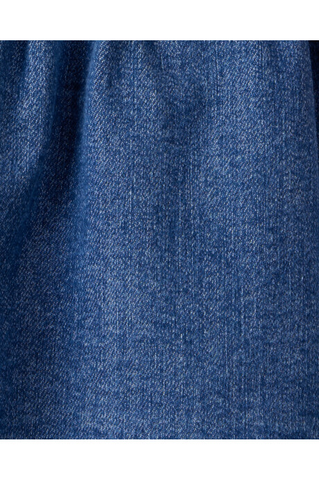 Set tres piezas, jumper jean, remera floral y medias Set tres piezas, jumper jean, remera floral y medias