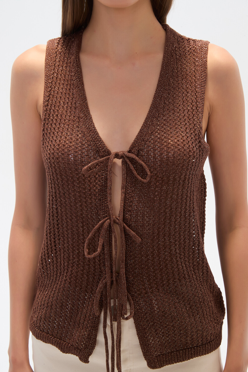 Chaleco Bine Chocolate