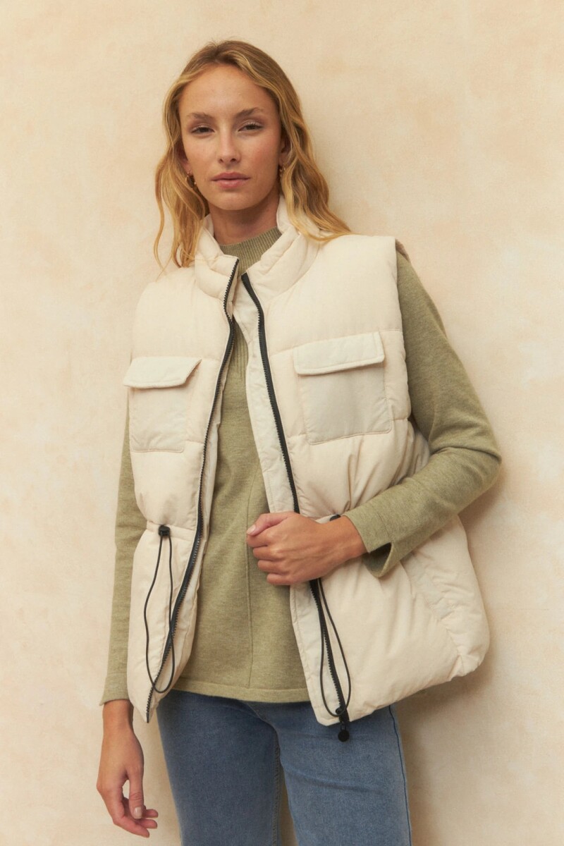 CHALECO ALLIE ROLLER - CRUDO 