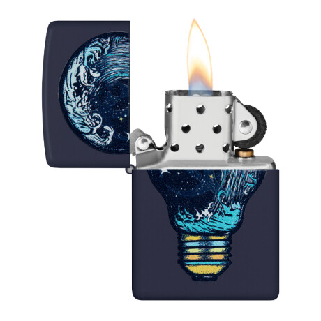 Encendedor Zippo Negro C/diseño 0