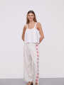 Musculosa Ridiana Marfil / Off White