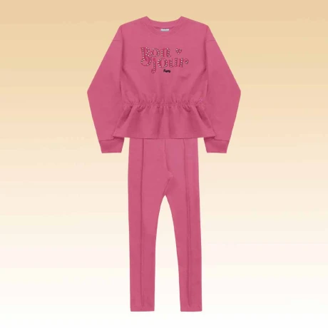 Conjunto niña buzo y calza Conjunto niña buzo y calza