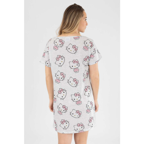 Hk pink bow dress Gris