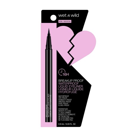 Wet N Wild Delineador Líquido Mega Liner Liquid Eyeliner Breakup Proof Waterproof Liquid liner Ultra Black Wet N Wild Delineador Líquido Mega Liner Liquid Eyeliner Breakup Proof Waterproof Liquid liner Ultra Black