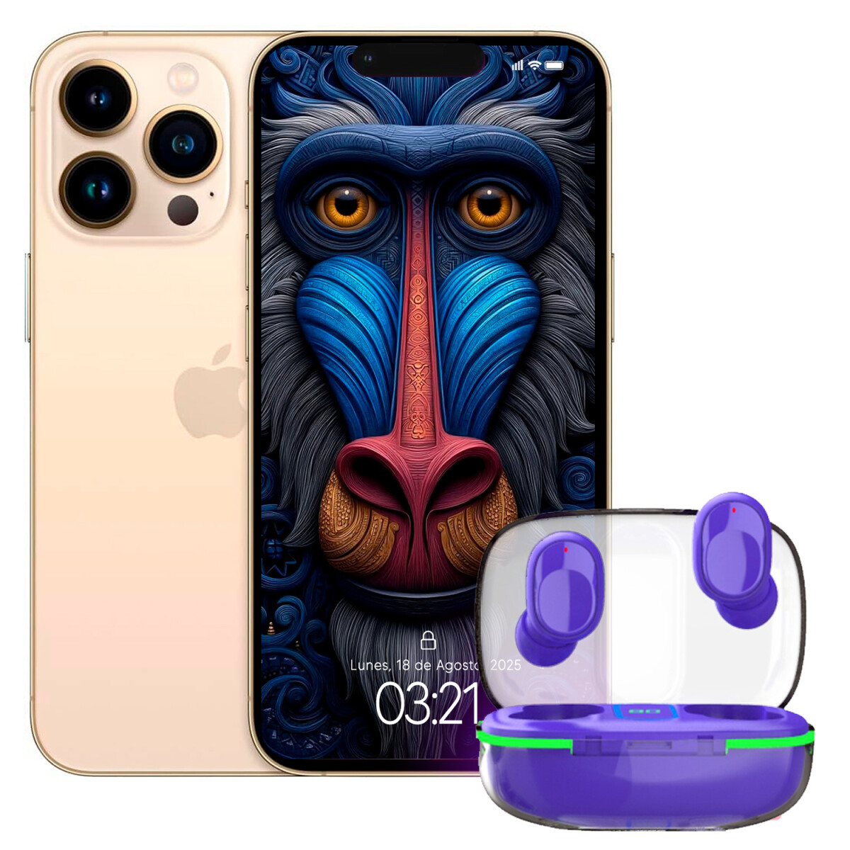 Iphone 13 Pro Max 128 Gb  + Regalo  - DORADO 