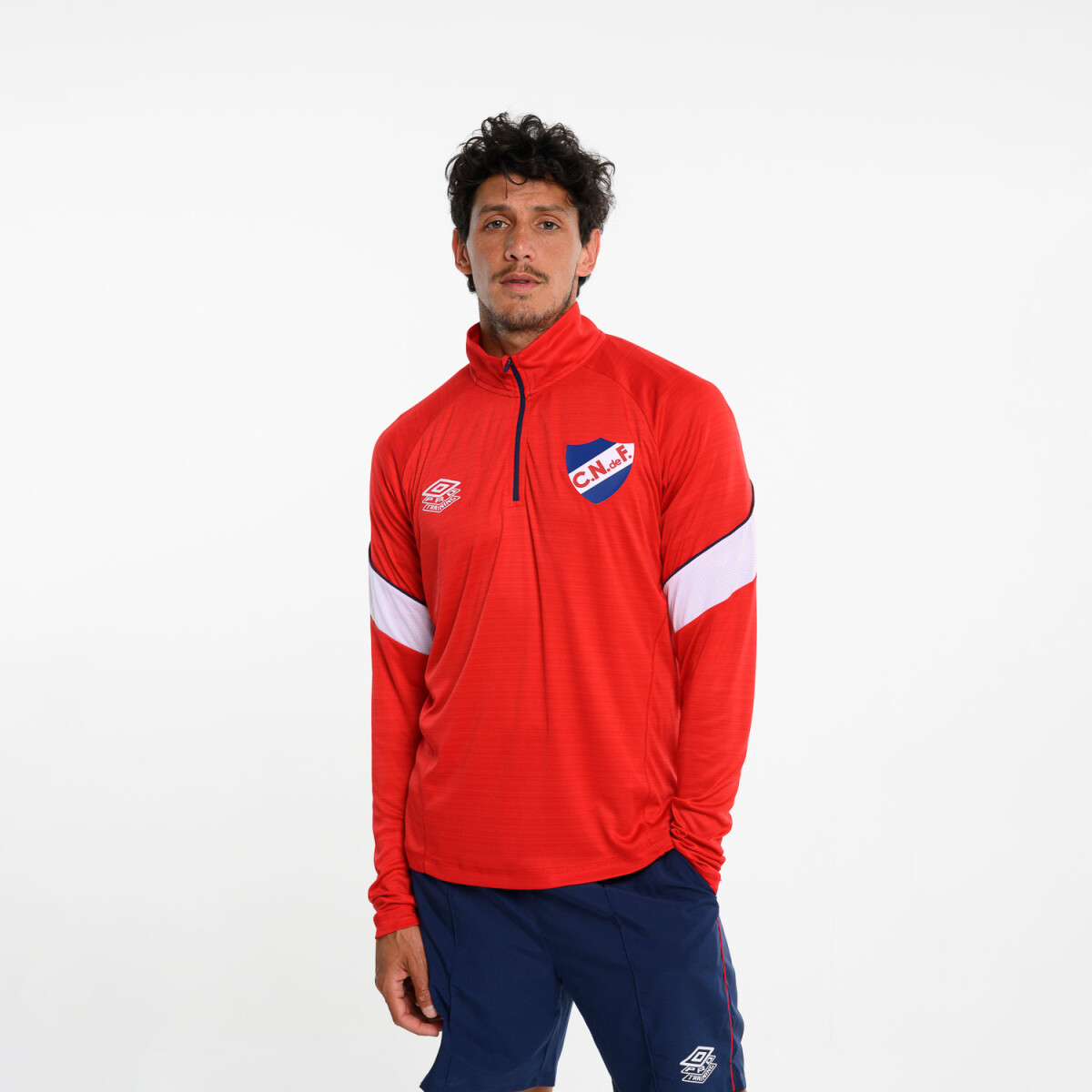 Buzo Training Half Zip Nacional Hombre 