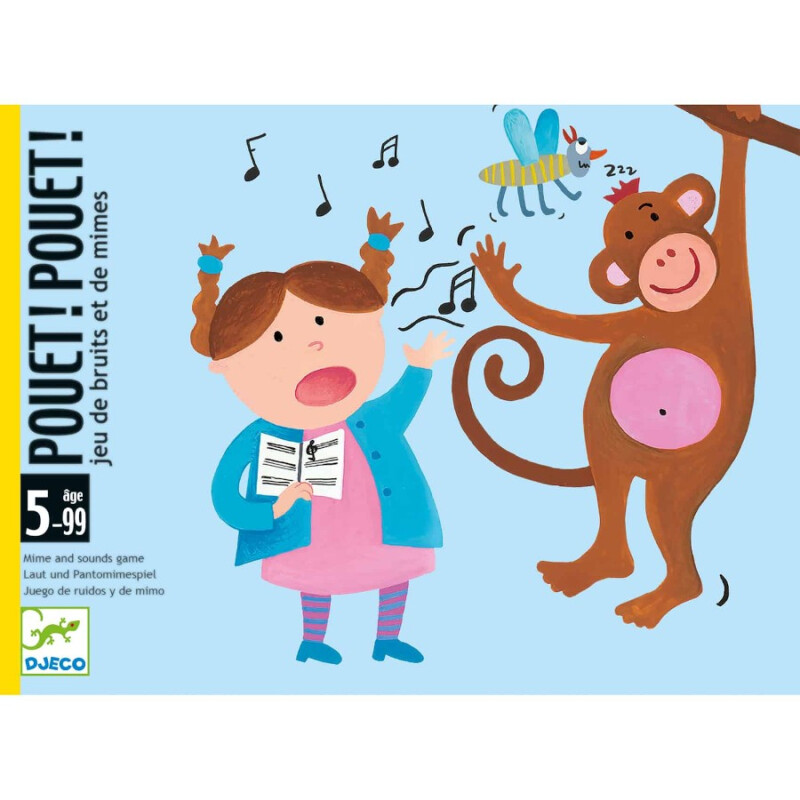 Juego de Cartas Pouet! Pouet! Djeco Juego de Cartas Pouet! Pouet! Djeco