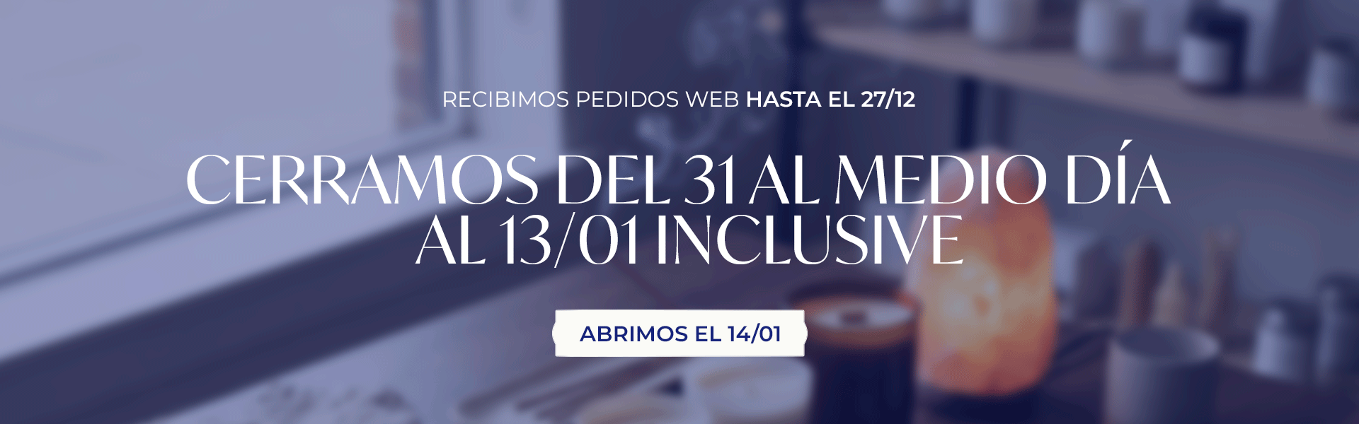 Local cerrado hasta el 13 de enero