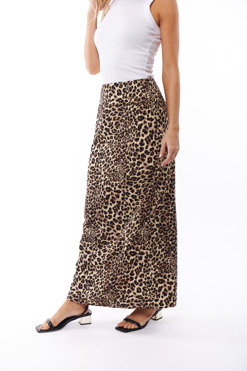 FALDA BRENDA ANIMAL PRINT