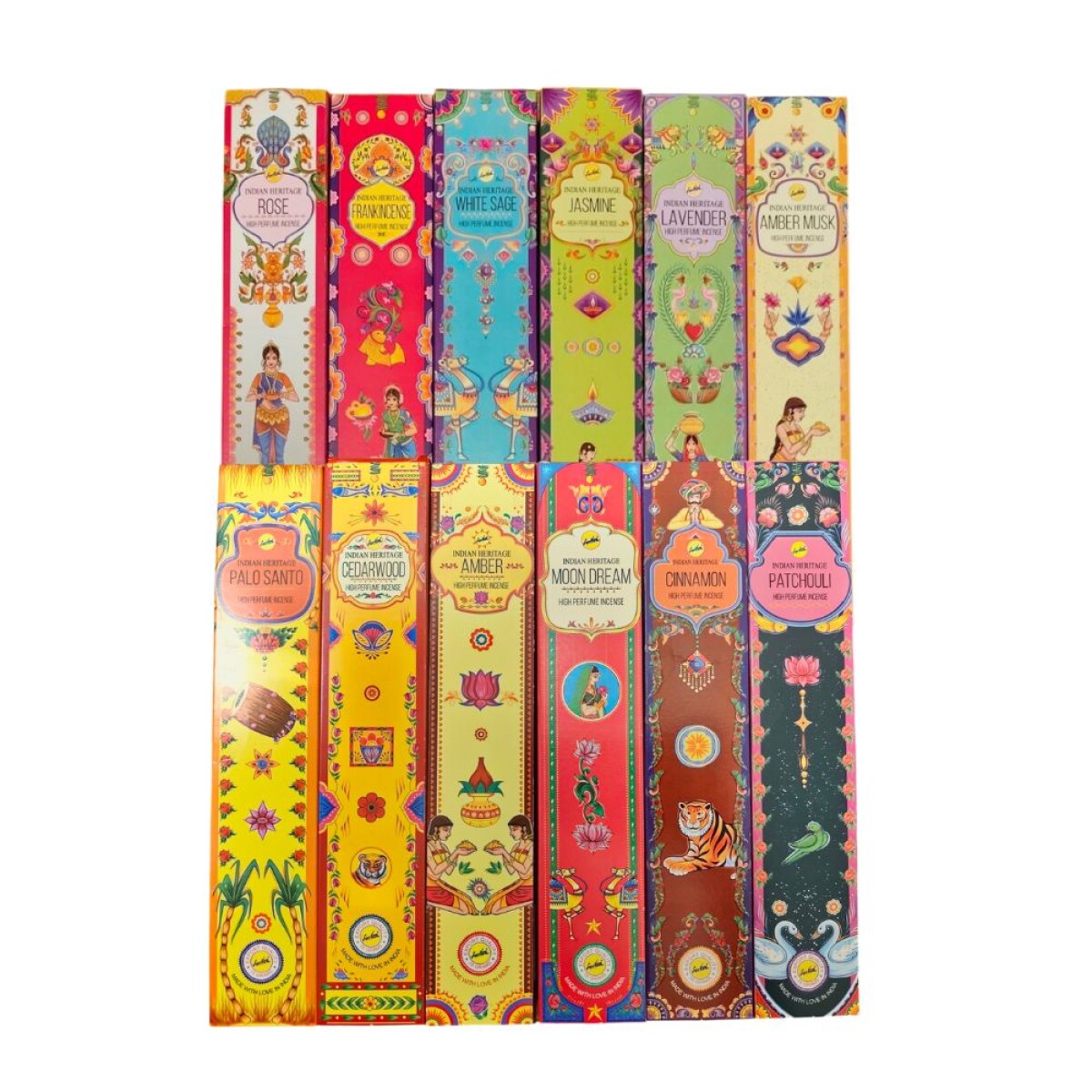 INCIENSO SREE VANI - HERITAGE CAJA X12 - Caja Surtida 