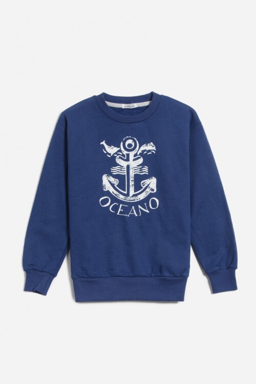 Buzo Ancla AZUL MARINO