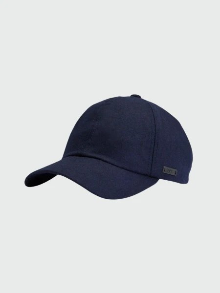 HUGO BOSS Gorra de Lana con Etiqueta de Logo de Cuero Sintético 0