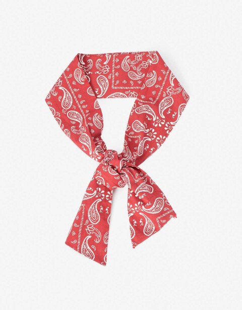 Skunzies Estampados Lazo Con Estampa Paisley - Estampado Geometrico