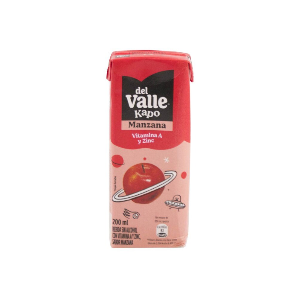 FRUGOS DEL VALLE KAPO MANZANA 200 ML única