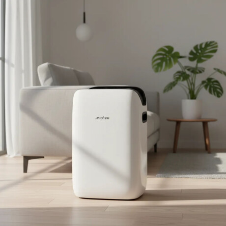 Deshumidificador 20L Bajo Consumo Protección Humedad Calidad Blanco