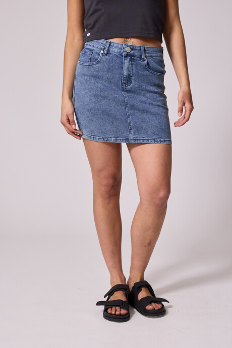 FALDA CORTA ALIORE DIXIE Azul Oscuro