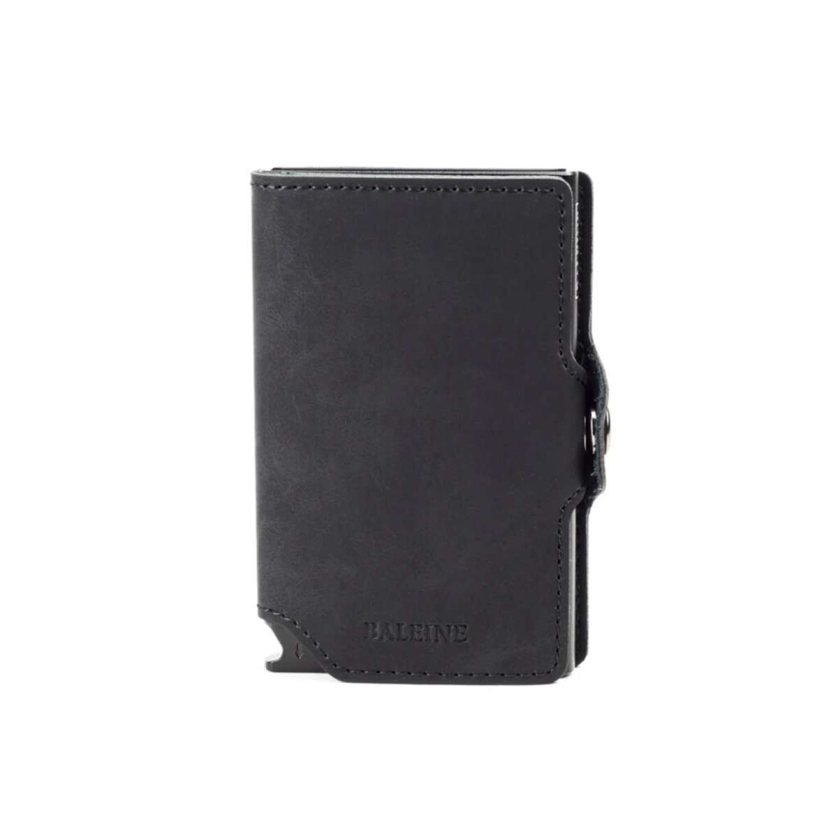 Billetera Baleine Kansas Zipper - Negro 