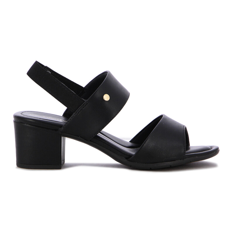 Sandalia Comfortflex Taco 5cm Negro
