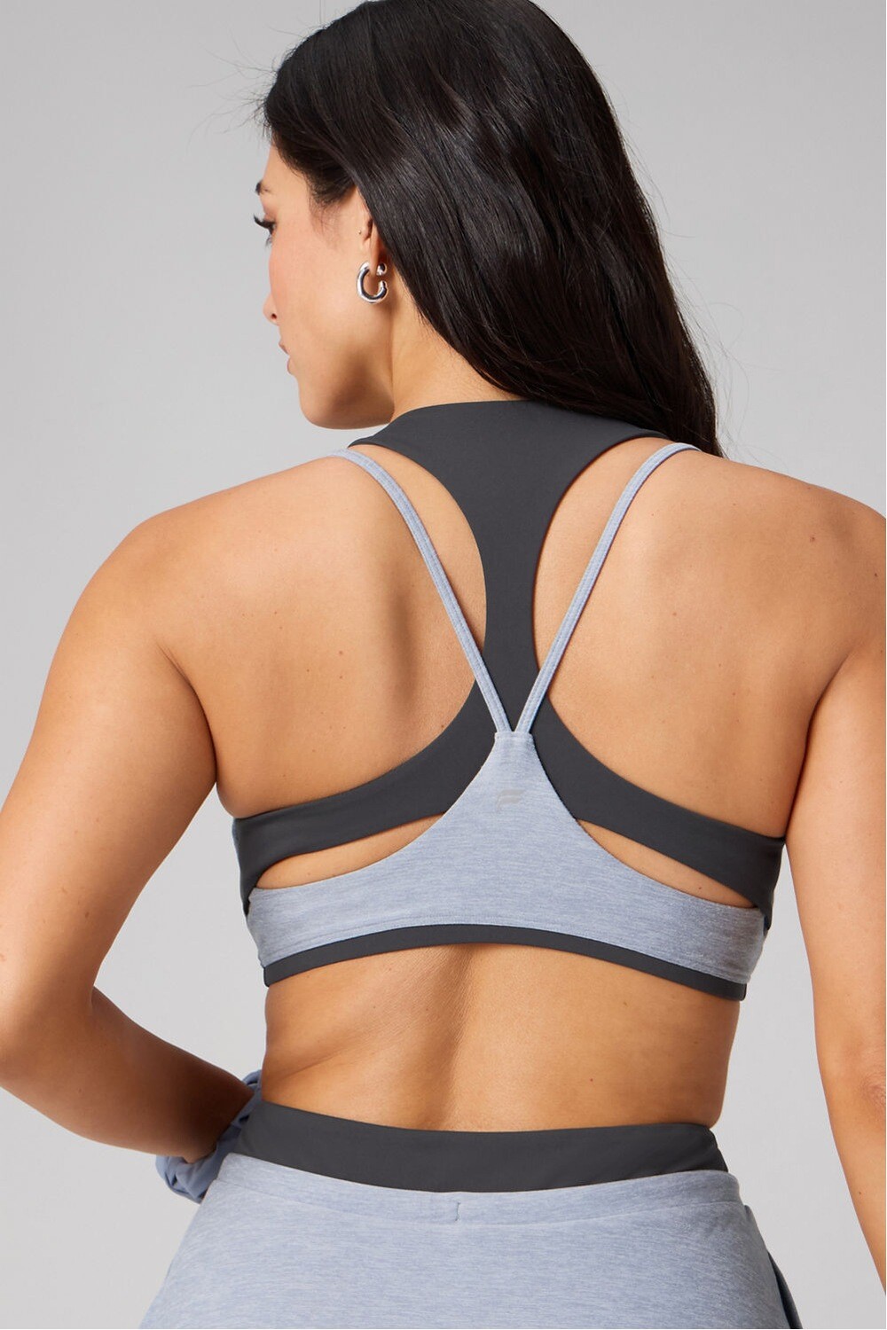 Bra Heatherflex Principal Low Impact Bra Mujer Raincloud Heather/Midnight