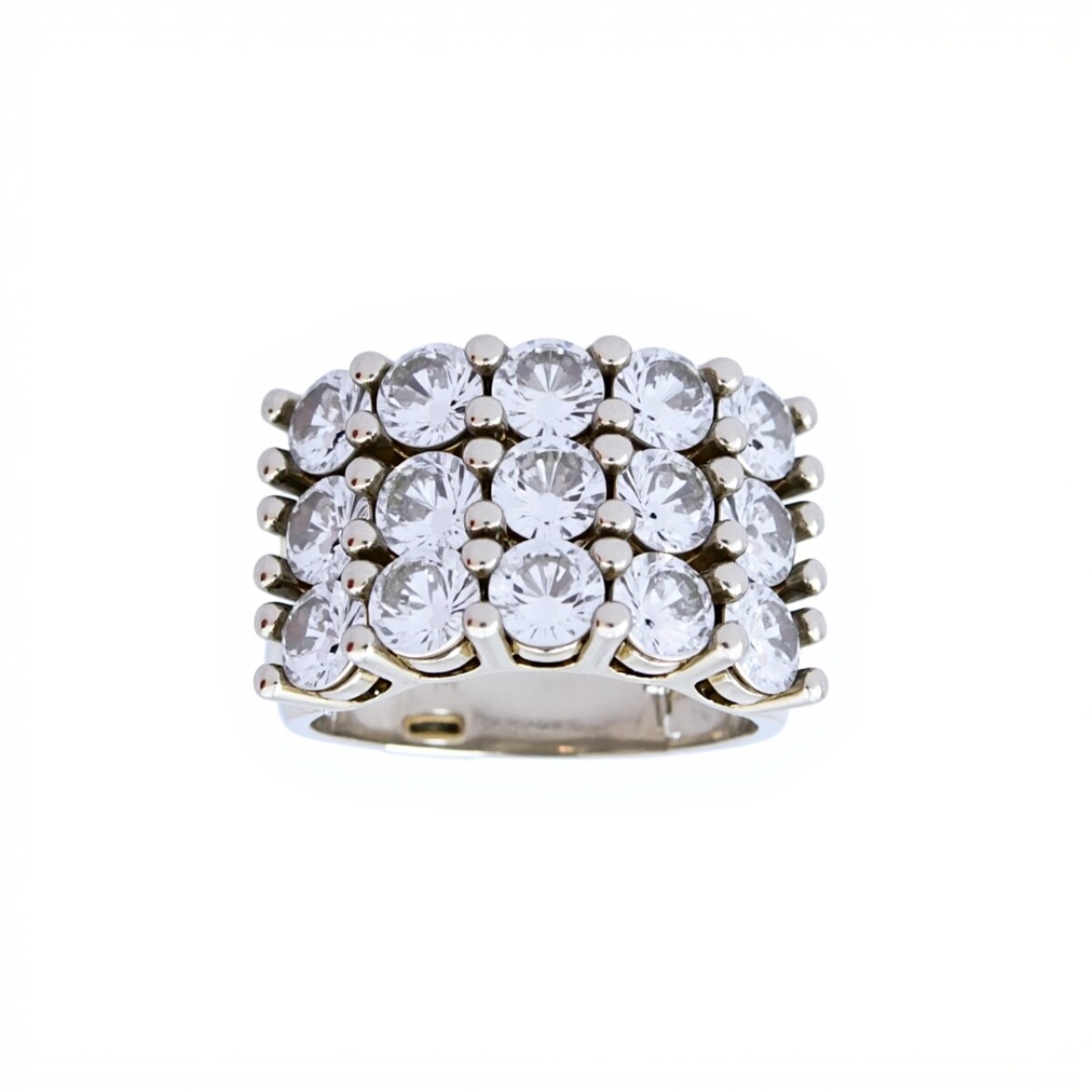 Anillo Triple-Plata 925-Piedra Zirconia-AN3481 - conpiedra 