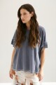 REMERA MACA AZUL