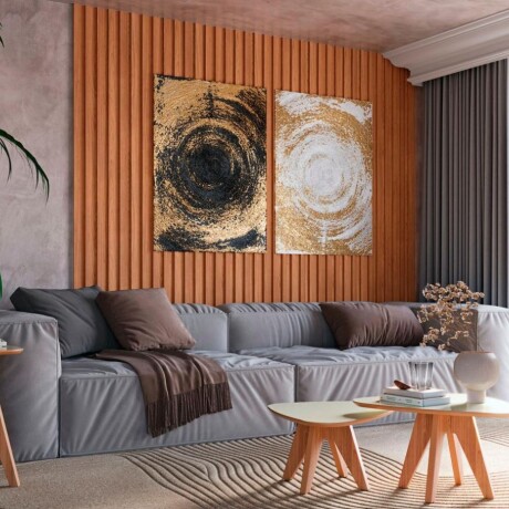 Set 3 Mesas Centro Orgánica Mediana SM-GB Set 3 Mesas Centro Orgánica Mediana SM-GB