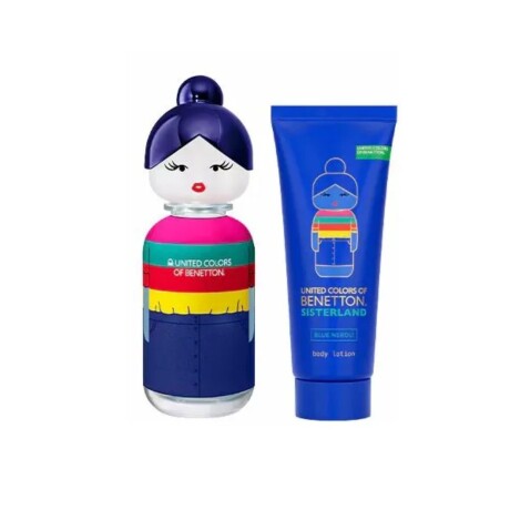 Set Perfume Benetton Sisterland Blue EDT 80ML+Body Lotion Set Perfume Benetton Sisterland Blue EDT 80ML+Body Lotion