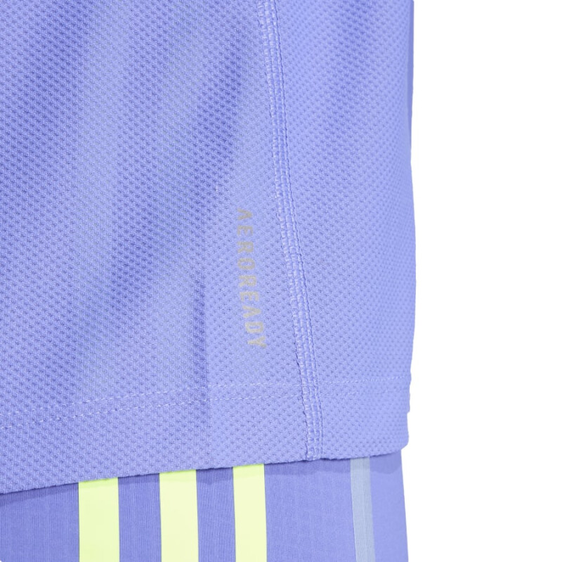 Musculosa Adidas Own The Run de Hombre - IV5439 Azul Claro