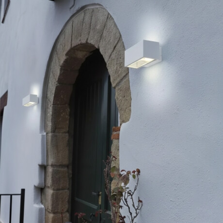 AEBR271 Luminaria de Exterior Bidireccional Lima Blanco