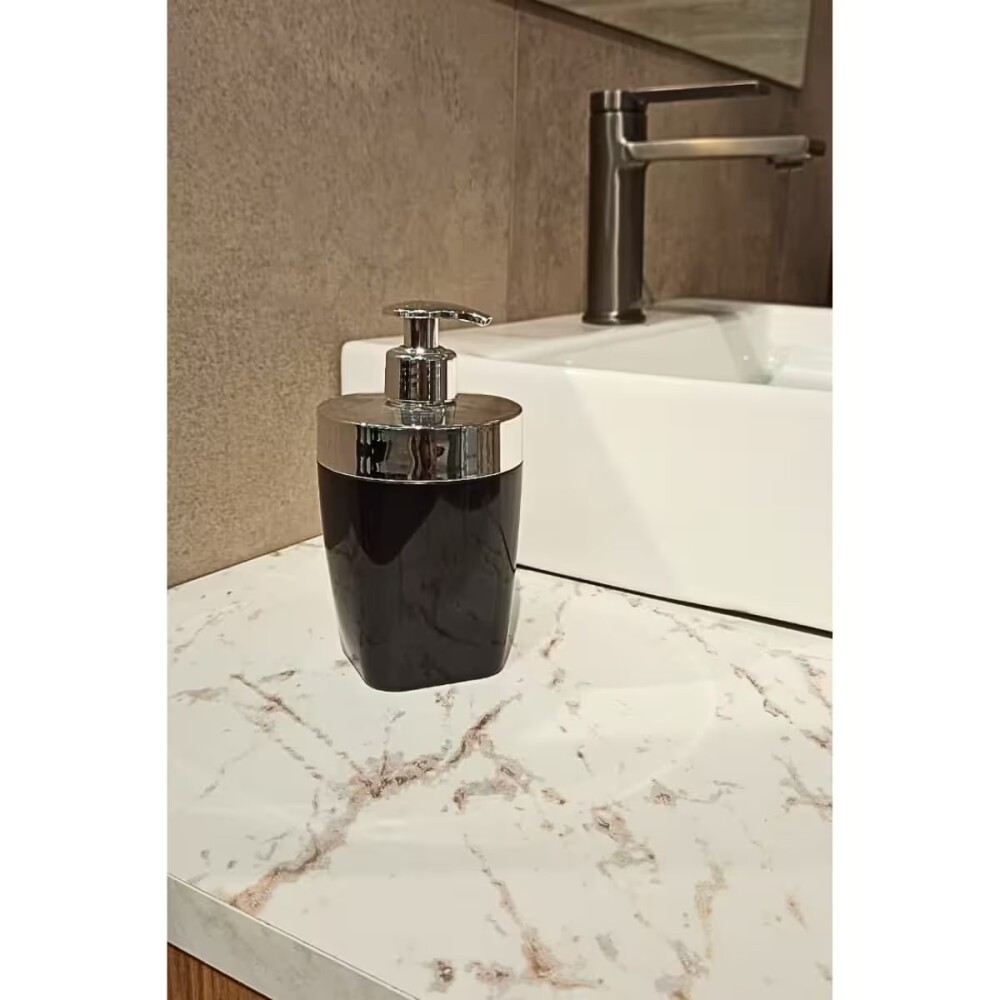 DISPENSADOR DE JABÓN DE MESA NEGRO Dispensador De Jabón De Mesa Negro