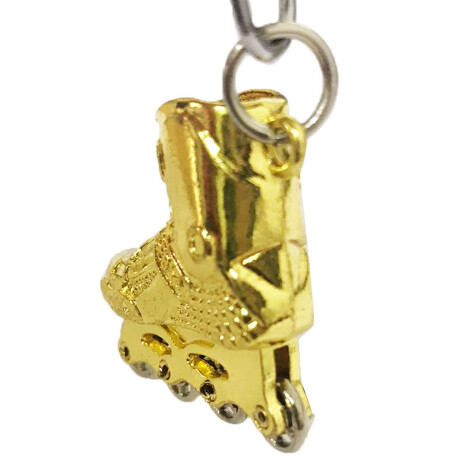 Llavero Metalico Rollers Expert Excelente Calidad Dorado