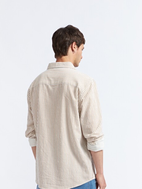 CAMISA BRAD BEIGE