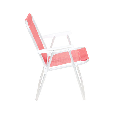 Silla Plegable de Aluminio 1 Posición ROJO