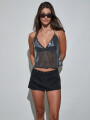 TOP YSENIA PLATEADO
