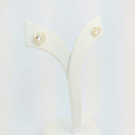 Caravanas de Oro 10 Ktes Circonia