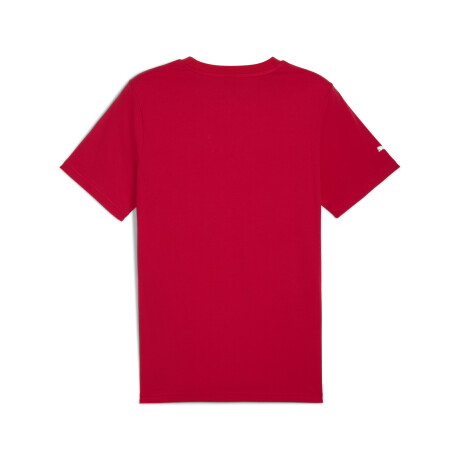 Ferrari Race Tonal Big Shield Tee 63018902 Rojo