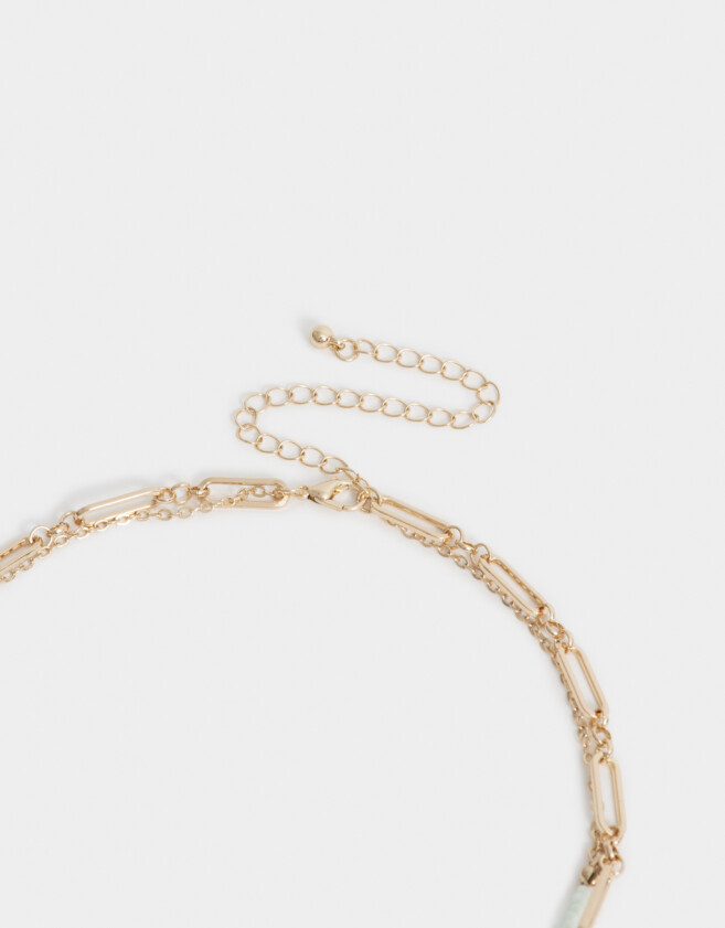 Collares Cortos Capsula Especial Collar Corto Capsula Especial - Dorado