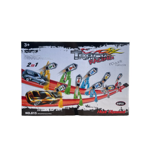 OUTLET Pista de Auto c/lanzador caja 38*26*6.5 cm Outlet Pista De Auto C/lanzador Caja 38*26*6.5 Cm