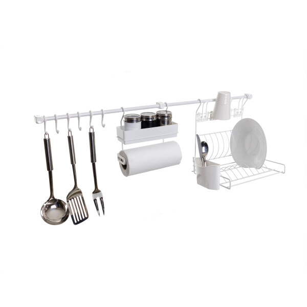 KIT MASTER D ORGANIZADOR DE COCINA BLANCO BLANCO