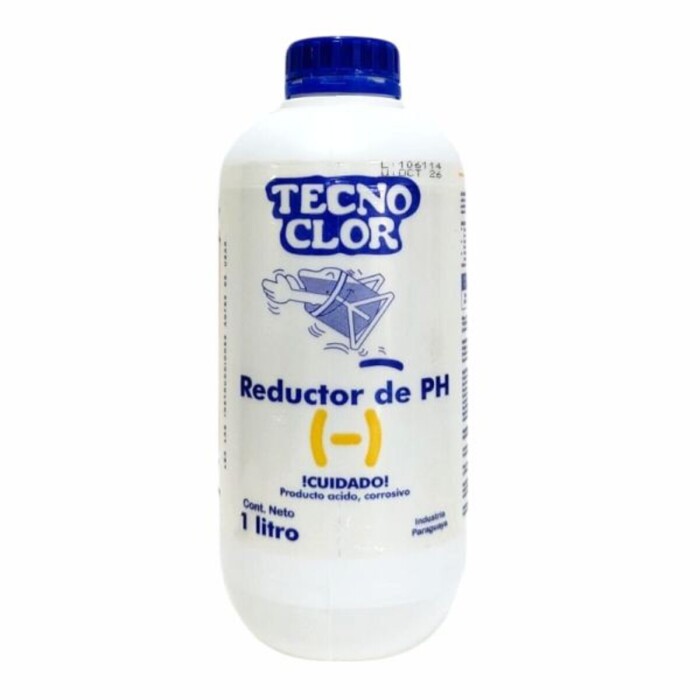 TECNOCLORO REDUCTOR DE PH 1 LITROS UNID única