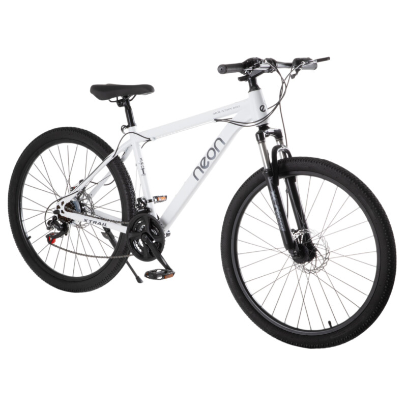 Bicicleta Montaña 26 Cuadro Acero Freno Disco 21 Cambios Blanco