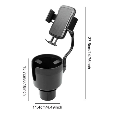 ACCESORIO INTERIOR - SOPORTE PARA TELEFONO CELULAR BASE P/ PORTA VASO - ACCESORIO INTERIOR - SOPORTE PARA TELEFONO CELULAR BASE P/ PORTA VASO -