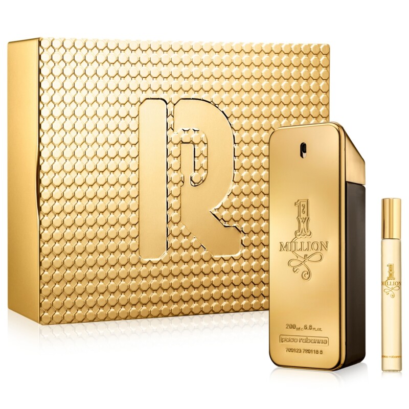 Set Perfume Paco Rabanne 1 Million 200ml + 10ml Original Set Perfume Paco Rabanne 1 Million 200ml + 10ml Original